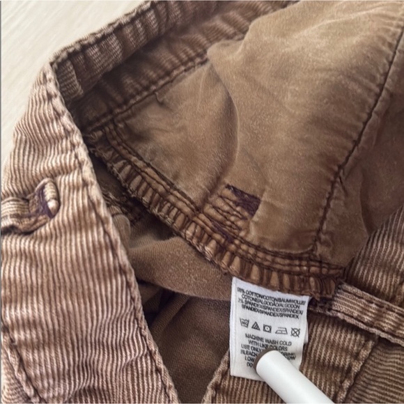 EUC Free People Skinny Brown Corduroy Pants - Picture 6 of 8